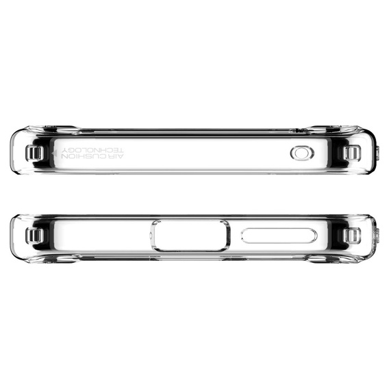 Etui z MagSafe Spigen do Google Pixel 9A, Ultra Hybrid, przezroczyste / białe + Szkło Hartowane 9H