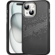 Etui do iPhone 15, Milky Way, szare