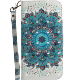 Etui z klapką do Motorola Moto G9 Play/E7 Plus, Wallet, Mandala Flower