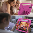 Etui dla dzieci do Xiaomi Redmi Pad Pro / Xiaomi Poco Pad, z uchwytem, różowe