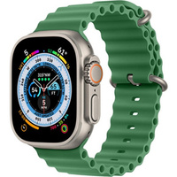 Pasek Silikonowy do Apple Watch 1/2/3/4/5/6/7/8/9/SE 38/40/41/MM, Zielony