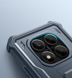 Dexnor wytrzymałe etui do Xiaomi Redmi Note 14 Pro 5G / POCO X7 5G z podstawką - niebieskie