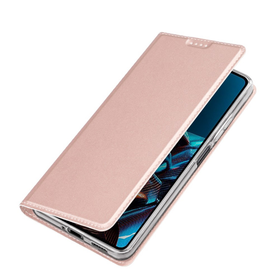 Etui Dux Ducis do Xiaomi Poco X5 Pro 5G, Skinpro, różowe rose gold