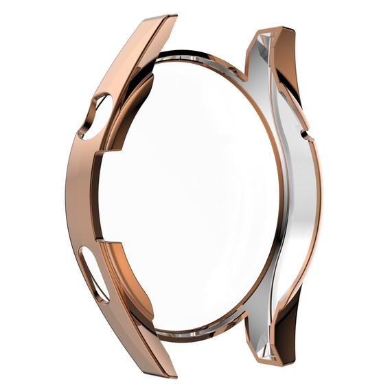 2w1 Etui z osłoną na ekran do Huawei Watch GT 3 42mm, Różowe złoto