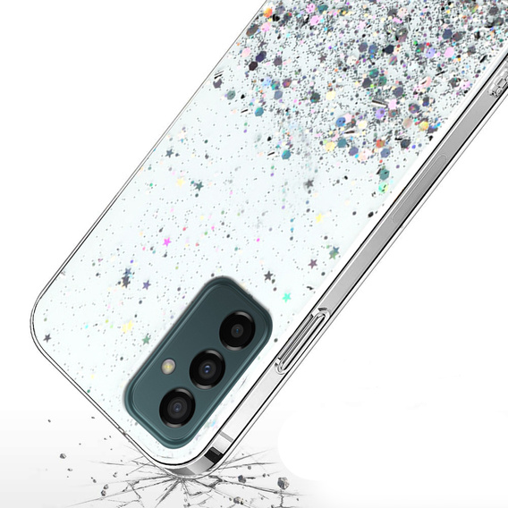 Etui do Samsung Galaxy M23 5G / M13, Glittery, przezroczyste