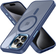 Etui do iPhone 15 Pro Max, MagColor do MagSafe, niebieskie