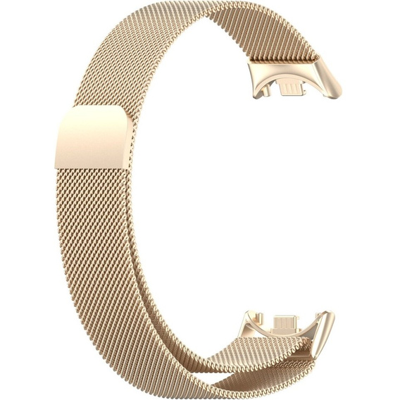 Bransoleta Milanese do Xiaomi Smart Band 10 / 9 / 8, Szampański