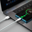 Baseus Simple Wisdom – zestaw 2 kabli USB-A do USB-C 1,5 m 5A - biały
