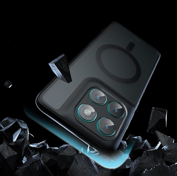 Etui do Motorola Edge 70, do MagSafe, ERBORD Matt Case, czarny