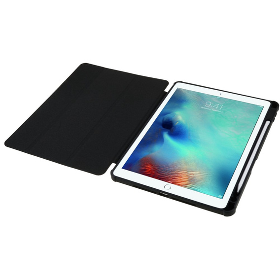 Etui do iPad 10.2" 2021/2020/2019 (9/8/7 gen.), Smartcase Hybrid, z miejscem na rysik, czarne