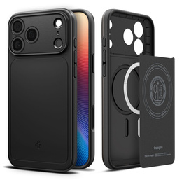Etui Spigen do iPhone 17 Pro Max, Thin Fit Mag MagSafe, Black