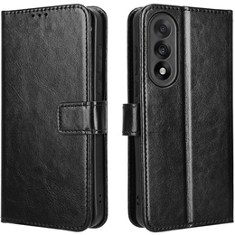 Etui z klapką do OnePlus Nord 5, Crazy Horse Wallet, czarne
