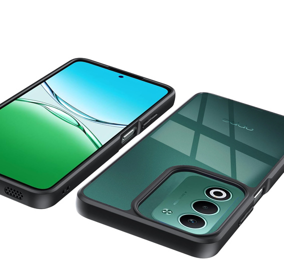 Etui do Oppo A5 5G / A5m, Fusion Hybrid, przezroczyste