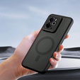 Etui do Realme 14 5G / Realme 14T 5G, do MagSafe, ERBORD Matt Case, czarny + Szkło na ekran