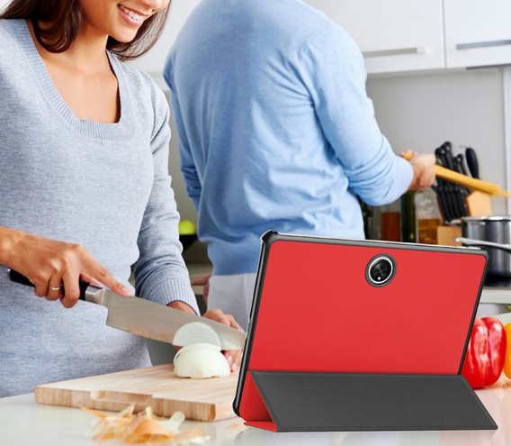 Etui do OnePlus Pad, Smartcase, czerwone