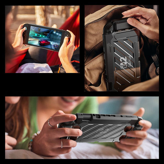 Etui pancerne Supcase UB Pro do Nintendo Switch 2 – czarne