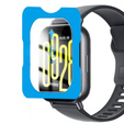 2x Szkło Hartowane z ramką do montażu ERBORD do Xiaomi Redmi Watch 5 Active