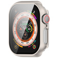 2w1 Etui + Szkło Hartowane do Apple Watch 10/11 46MM, Beżowe