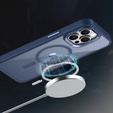 Etui do iPhone 15 Pro Max, MagColor do MagSafe, granatowe