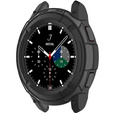 Etui z nakładką bezel ring do Samsung Galaxy Watch4 Classic 46mm, Czarne