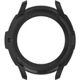 Etui z nakładką bezel ring do Samsung Galaxy Watch4 Classic 46mm, Czarne