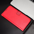 Etui z klapką do Realme 11 Pro 5G / Pro+ 5G, Crazy Horse Wallet, czerwone