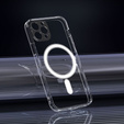 Etui Clear Mag Cover do iPhone 13/14, Transparent + Szkło 9H