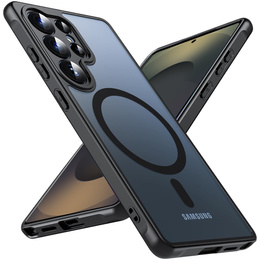 Etui do Samsung Galaxy S25 Ultra, do MagSafe, ERBORD Matt Case, czarny