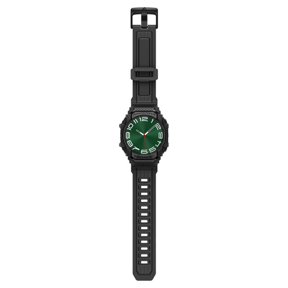 Pasek z Etui Spigen do Galaxy Watch Ultra 47mm (2025 / 2024), Rugged Armor Pro, czarny