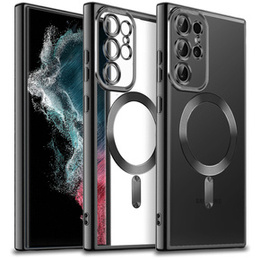 Etui do Samsung Galaxy S22 Ultra, Electro MagSafe, czarne