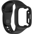 Pasek Silikonowy z Etui do Xiaomi Redmi Watch 3, Czarny