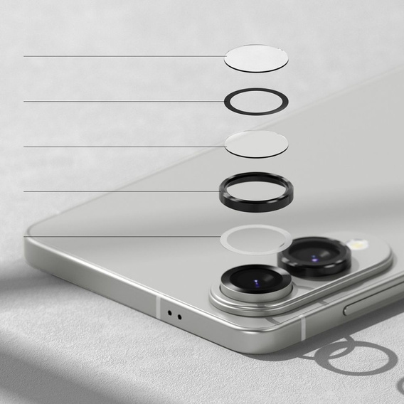 Osłona aparatu Ringke Camera Frame Protector Galaxy S25 Edge - czarna