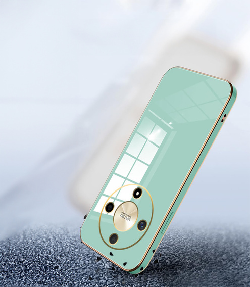 Etui do Honor Magic 6 Lite 5G, Glamour CamShield, miętowe