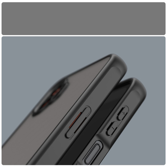 Etui ochronne do Samsung Galaxy Xcover 7 Pro – czarne, półprzezroczyste, z technologią Airbags