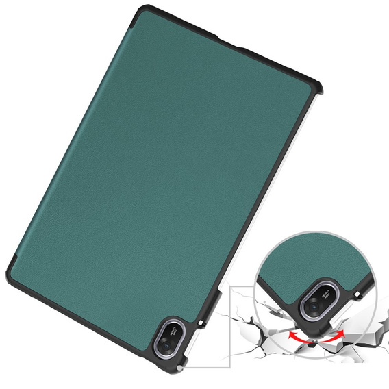 Etui z klapką do Huawei MatePad 11.5 2025, Smartcase, zielone