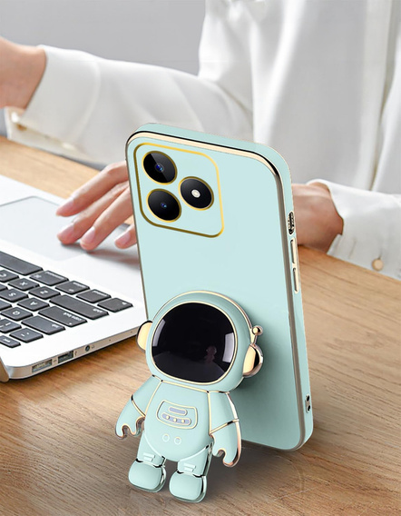 Etui do Realme Note 50, Astronaut, zielone