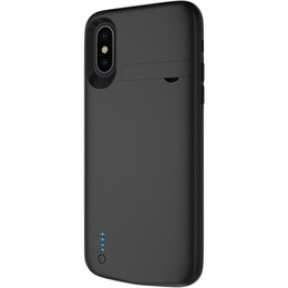 Etui z Baterią 5000mAh do iPhone X / XS, czarne