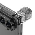 Etui GKK Magnetic do Samsung Galaxy Z Fold7 5G – przezroczyste / czarne