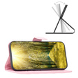 Etui z klapką do Infinix Hot 30, Wallet, BINFEN COLOR, różowe