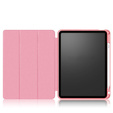 Etui do iPad Air 10.9" 2022/2020 (5/4 gen.), Smartcase z miejscem na rysik, różowe