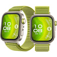 Pasek Nylonowy do Huawei Watch Fit 4 / 4 Pro / 3, Jasny zielony
