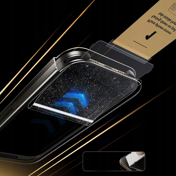 Szkło Hartowane ESR UltraFit Armorite Pro do iPhone 17 Pro, czarne