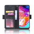 Etui z klapką do Samsung Galaxy A20s, Card Slot, czarne