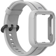 Pasek + Etui do Xiaomi Redmi Watch 2 Lite / Xiaomi Mi Watch Lite, Szary