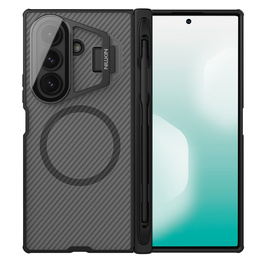 Etui z rysikiem NILLKIN CamShield Prop Magnetic do Samsung Galaxy Z Fold7 5G – czarne