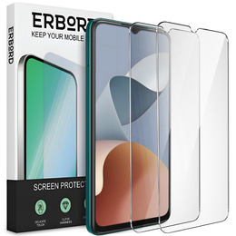 2x Szkło Hartowane do ZTE Blade A34, ERBORD 9H Hard Glass, szybka