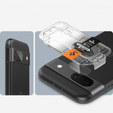 Spigen OPTIK.TR ”EZ FIT” Szkło Hartowane na Aparat do Google Pixel 8A, Czarne, 2 sztuki