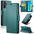 Etui do Samsung Galaxy A16 / A16 5G, ERBORD Glossy Litchi, portfel z klapką, zielone
