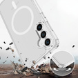 Etui do Samsung Galaxy S23 FE, do MagSafe, Hybrid Case, przezroczyste