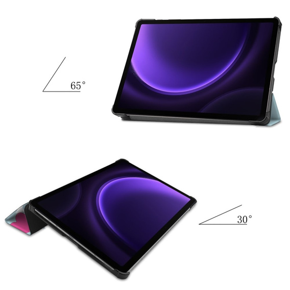 Etui do Samsung Galaxy Tab S10 Lite / S10 FE / S9 FE, z klapką, unicorn